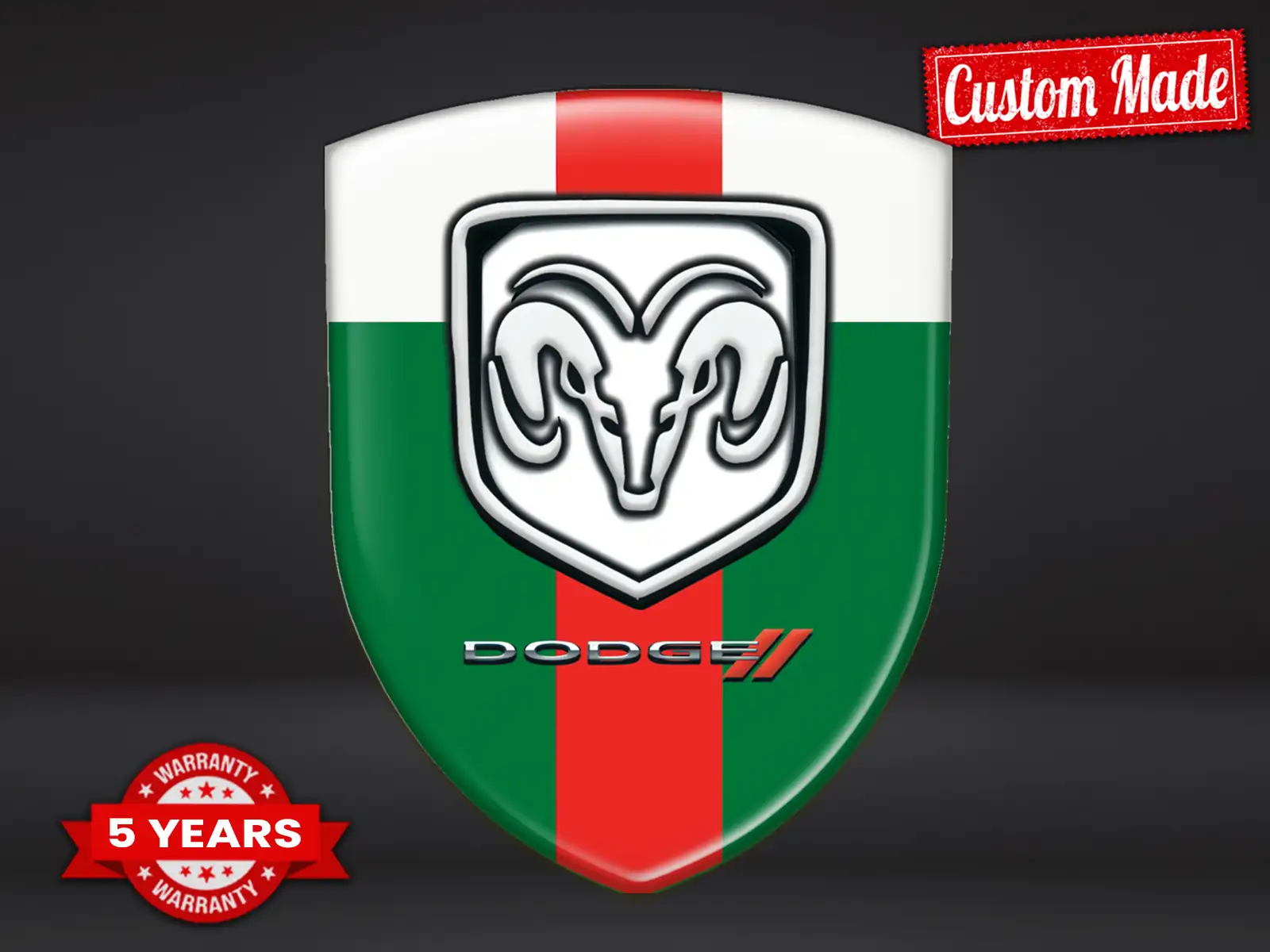 Dodge Cupole Adesive Premium Superiori Etichette Auto